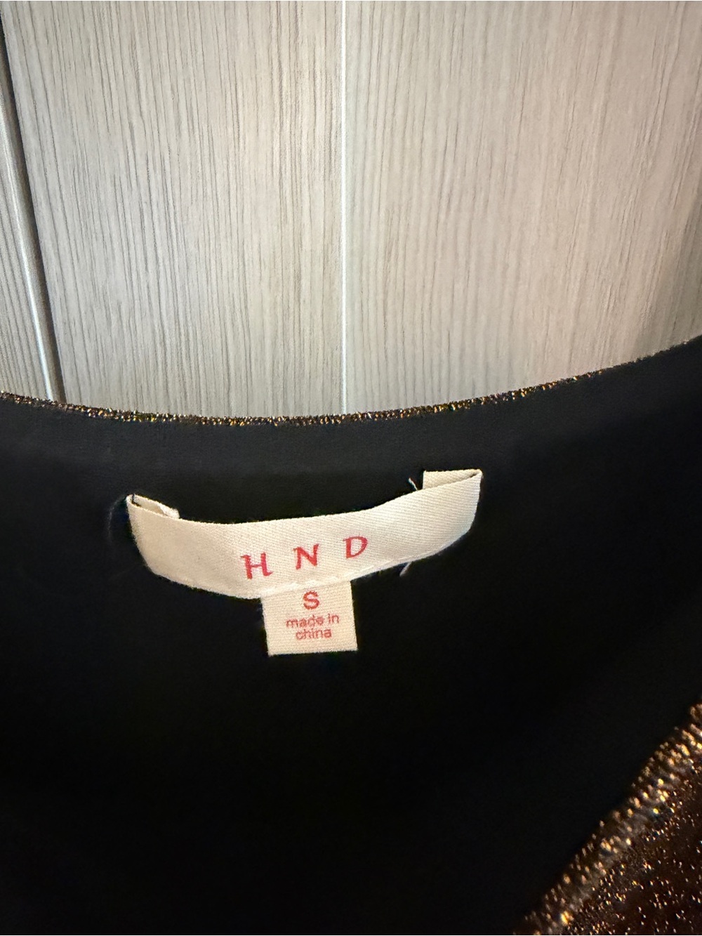 Metallic Bronze Scoop Neck Bodycon Dress - Picture 2 of 4